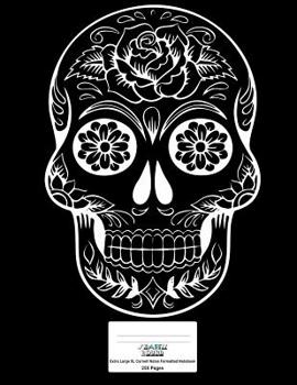 Paperback Cornell Notes XL Notebook: 8.5 x 11 250 page, Extra Large Cornell Notebook: Sugarskull Cover Design Book