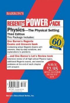 Paperback Physics Power Pack: Physics--The Physical Setting Book