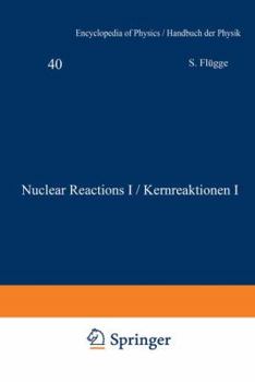 Paperback Nuclear Reactions I / Kernreaktionen I Book