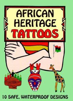 Paperback African Heritage Tattoos Book