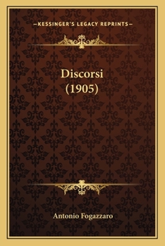 Paperback Discorsi (1905) [Italian] Book