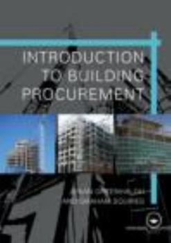 Paperback Introduction to Building Procurement Book