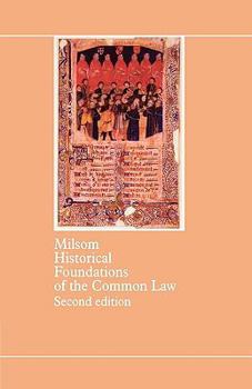 Paperback Historical Foundations Of The Common Law Book