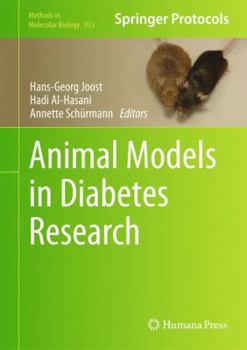 Hardcover Animal Models in Diabetes Research Book