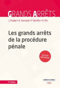 Paperback Les grands arrêts de la procédure pénale. 11e éd. [French] Book