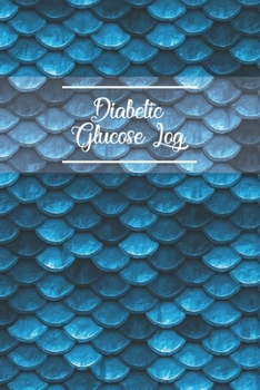 Diabetic Glucose Log: Blood Sugar Log Portable Diabetes Book Daily Readings For 53 weeks. Before & After for Breakfast,Lunch,Dinner,Snacks,Bedtime,4 ... For Time And BP Fill in Year,Month and Week