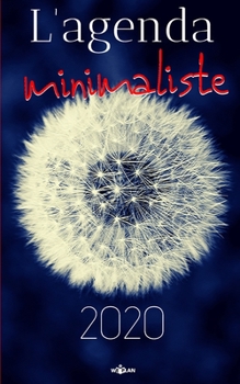 L'agenda minimaliste 2020: planificateur mensuel à cases avec 2 pages libres et lignées pour chaque mois | vue fluide en double page avec blocs et ... encombrement réduit 13x20 cm (French Edition)