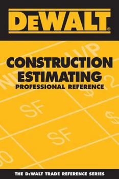 Paperback DeWalt Construction Estimating Professional Reference Book