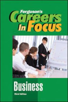 Business - Book  of the Ferguson's Careers in Focus