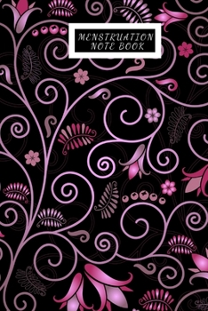 Menstruation Note Book: Monthly symptoms Period Tracker| Fertility Journal & Menstruation Cycle Log Book | PMS Calendar Tracker to Monitor Ovulation & Menstrual Cycle.