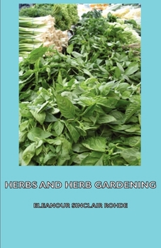 Hardcover Herbs and Herb Gardening Book