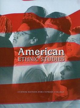 Paperback American Ethnic Studies: Custom Edition for Cypress College Book