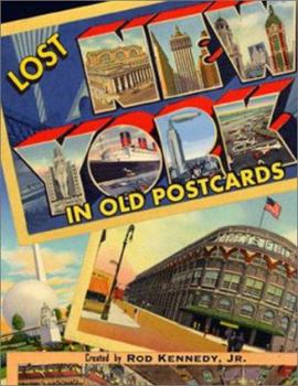Paperback Lost New York in Old Postcards Book