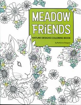 Paperback Meadow Friends Nature Designs Coloring Book