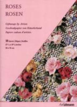 Paperback Giftwrap Paper - Roses Book