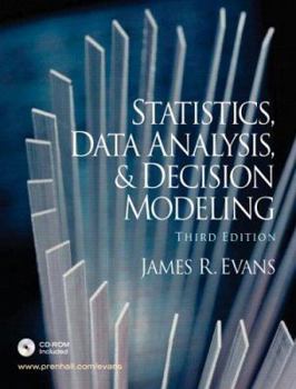 Paperback Statistics, Data Analysis, & Decision Modeling [With CD-ROM] Book