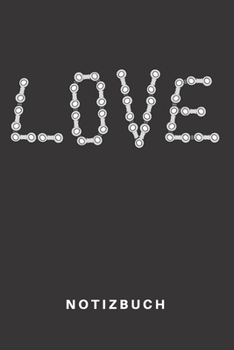 Notizbuch: Notizbuch Notizheft Schreibbuch 110 Seiten Karo Kariert Karos DIN A5 Fahrrad Bike Rad Radeln Biker Mountainbike Fahrradfahrer BMX E-Bike Fahren Mountainbiking Mountainbiker Fahrradkette Lov