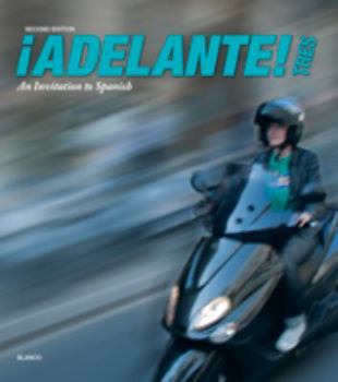 Ring-bound Adelante Tres, 2nd Ed, Student Edition w/ Supersite Plus Code Book