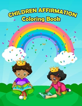 Paperback Children Affirmation Coloring Book