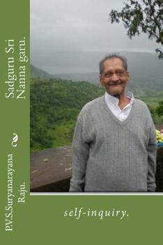 Paperback Sadguru Sri Nanna garu.: self-inquiry. Book