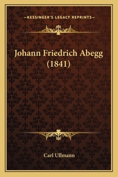 Paperback Johann Friedrich Abegg (1841) [German] Book