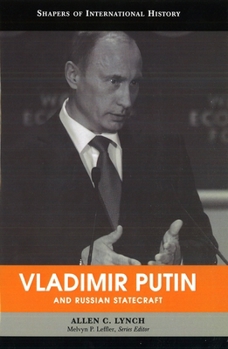 Hardcover Vladimir Putin and Russian Statecraft Book