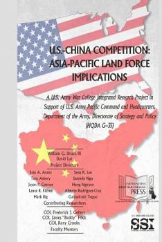 Paperback U.S. - China Competition: Asia-Pacific Land Force Implications Book