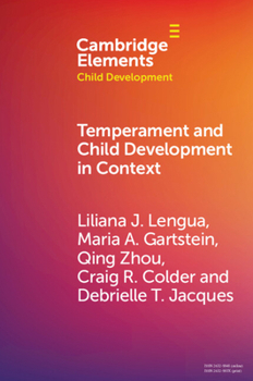 Paperback Temperament and Child Development in Context Book