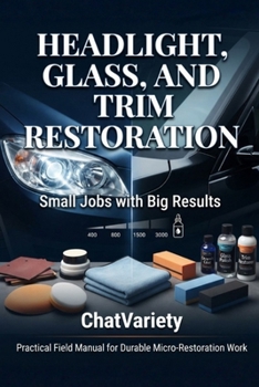 Headlight, Glass, and Trim Restoration: Small Jobs with Big Results (Auto Detailing & Appearance Series)