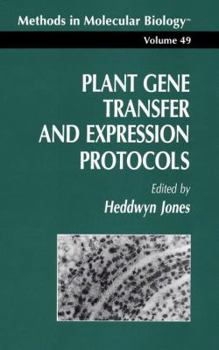Paperback Plant Gene Transfer and Expression Protocols Book