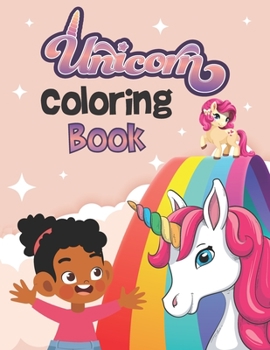 Paperback Unicorn Coloring Book: Activity Book For Kids Ages 4-8 Size (8.5x11) 71 Pages Book