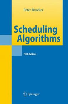 Hardcover Scheduling Algorithms Book