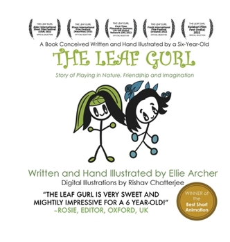 Hardcover The Leaf Gurl: A story of playing in nature, friendship and imagination Book