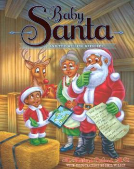 Hardcover Baby Santa and the Missing Reindeer Book