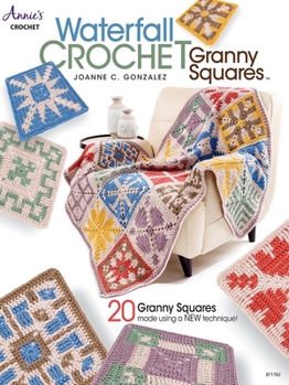 Paperback Waterfall Crochet Granny Squares Book