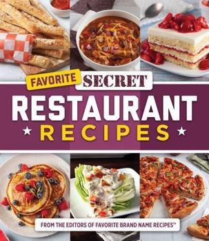 Hardcover Favorite Secret Restaurant Recipes Book