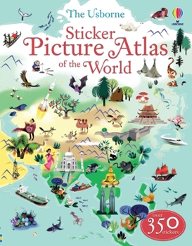Sticker Picture Atlas of the World - Book  of the Sticker Atlases
