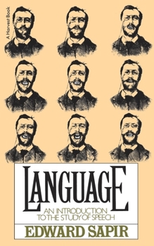 Paperback Language: Intro to Study of Speech Book