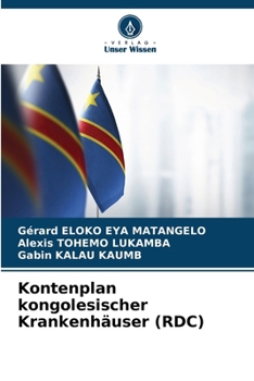 Paperback Kontenplan kongolesischer Krankenhäuser (RDC) [German] Book