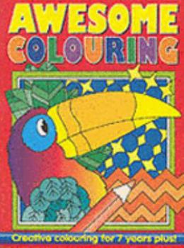 Paperback Awesome Colouring Book