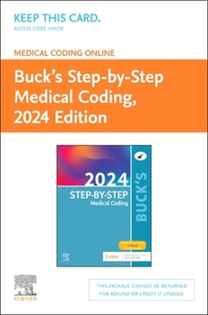 Printed Access Code Buck's Medical Coding Online for Step-By-Step Medical Coding, 2024 Edition-Access Card Book
