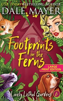 Hardcover Footprints in the Ferns [Large Print] Book