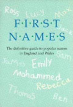 Paperback First Names Definitive Guide to Popular Names Book