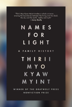 Paperback Names for Light: A Family History Book