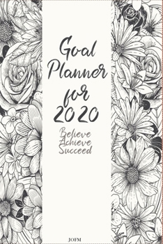 Goal Planner 2020 For And. Daily and monthly  Planner. With To Do’s, Notes, Habit Tracker & Gratitude. January 2020 - December 2020-: Pink Goal Planner for 2020. daily and monthly  planner. 365 pages.