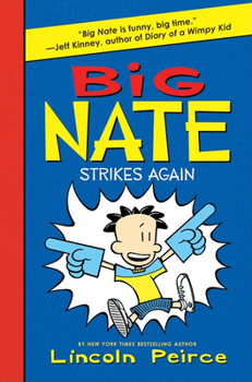Hardcover Big Nate Strikes Again Book
