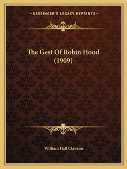 The Gest of Robin Hood