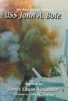 Hardcover USS John A. Bole Book