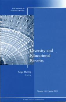 Paperback Diversity and Education Benefits: New Directions for Institutional Research, Number 145 Book