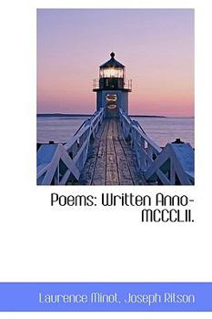 Paperback Poems: Written Anno-MCCCLII. Book